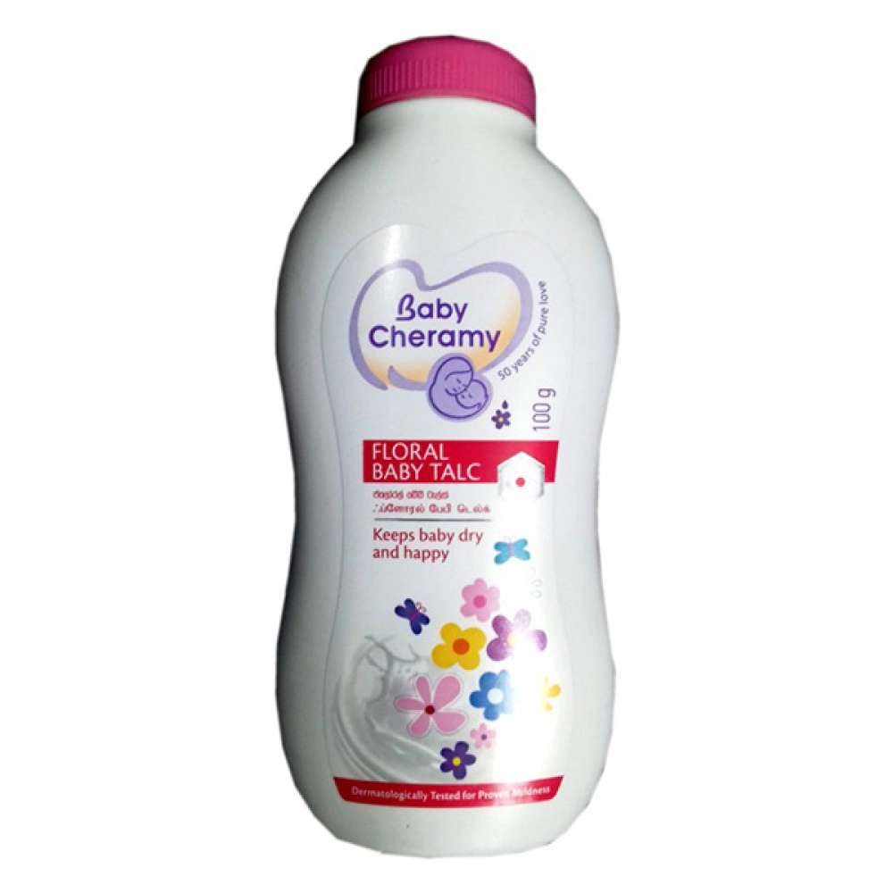 Baby Cheramy Floral Baby Talc 100ml Baby Cheramy Floral Baby Talc 100ml