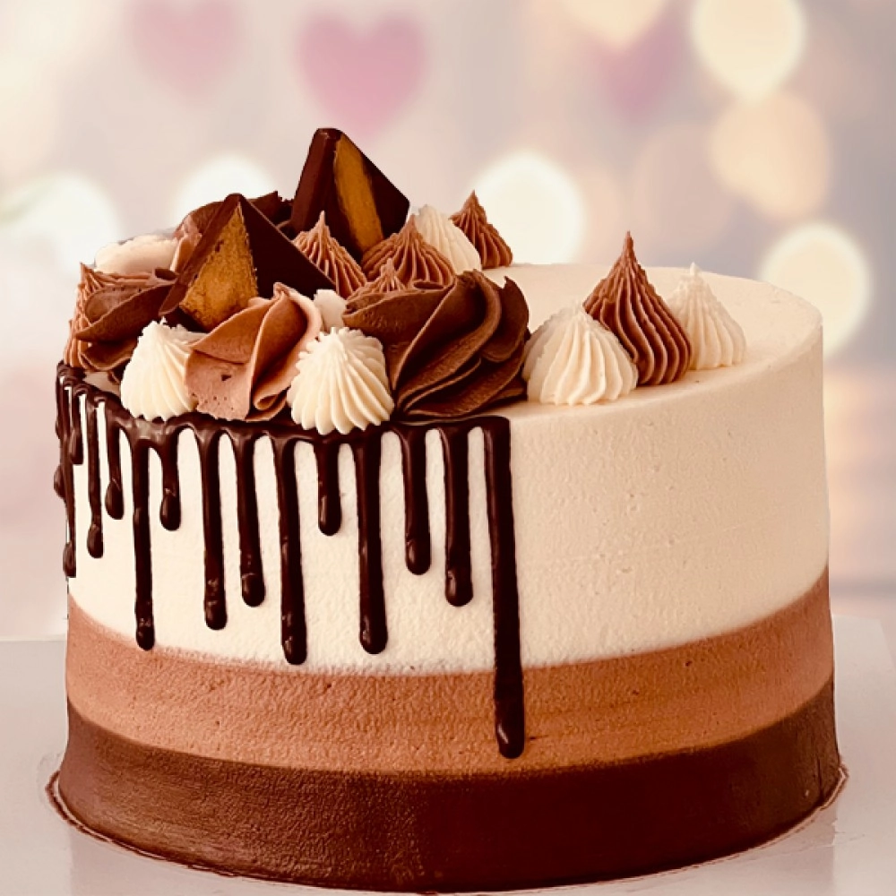 Choco Dripping Cake Choco Dripping Cake
