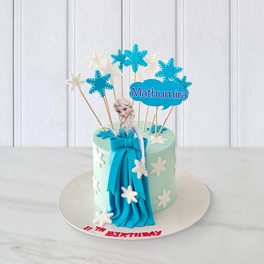 Frozen Princess Cake Frozen Princess Cake
