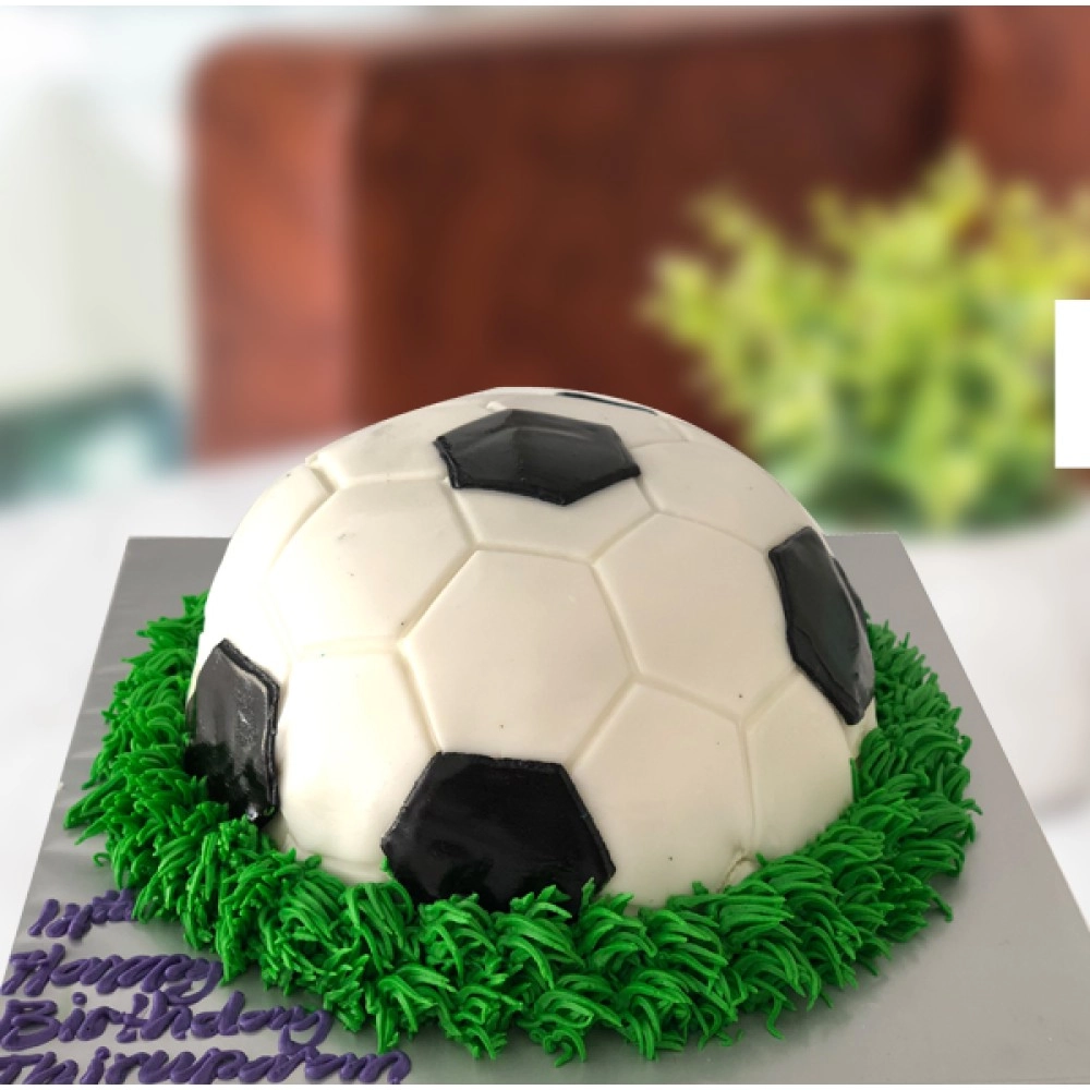 Half foot ball cake Half foot ball cake