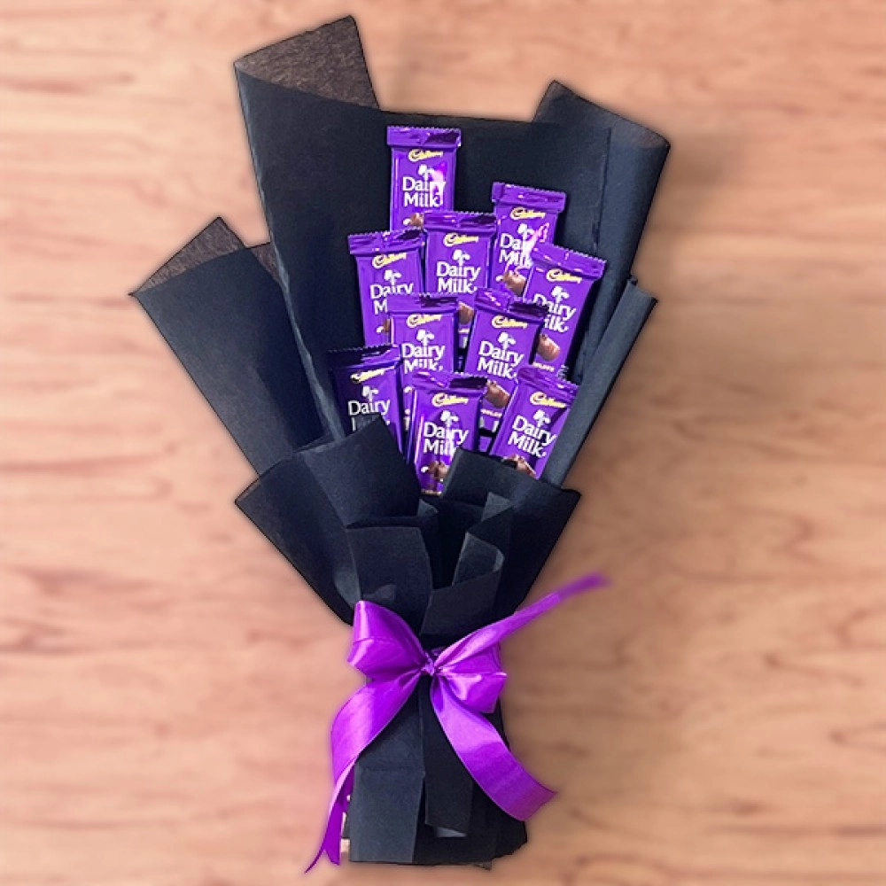 Cadbury Dairy Milk Mini Chocolate Bouquet Cadbury Dairy Milk Mini Chocolate Bouquet