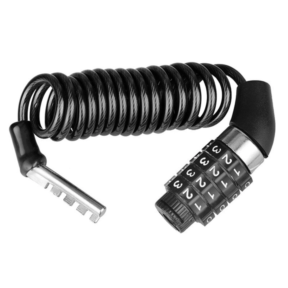 Mini Password Lock for Bicycles - Black Mini Password Lock for Bicycles - Black