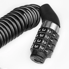 Mini Password Lock for Bicycles - Black