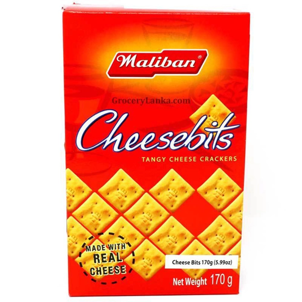 Maliban Cheesebits Biscuit - 170 Gr Maliban Cheesebits Biscuit - 170 Gr