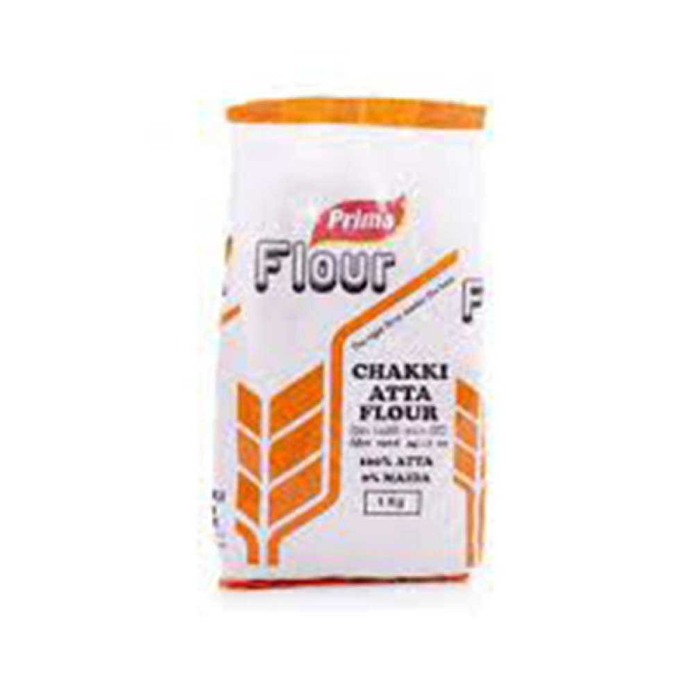 Prima Chakki Atta Flour 1Kg Prima Chakki Atta Flour 1Kg
