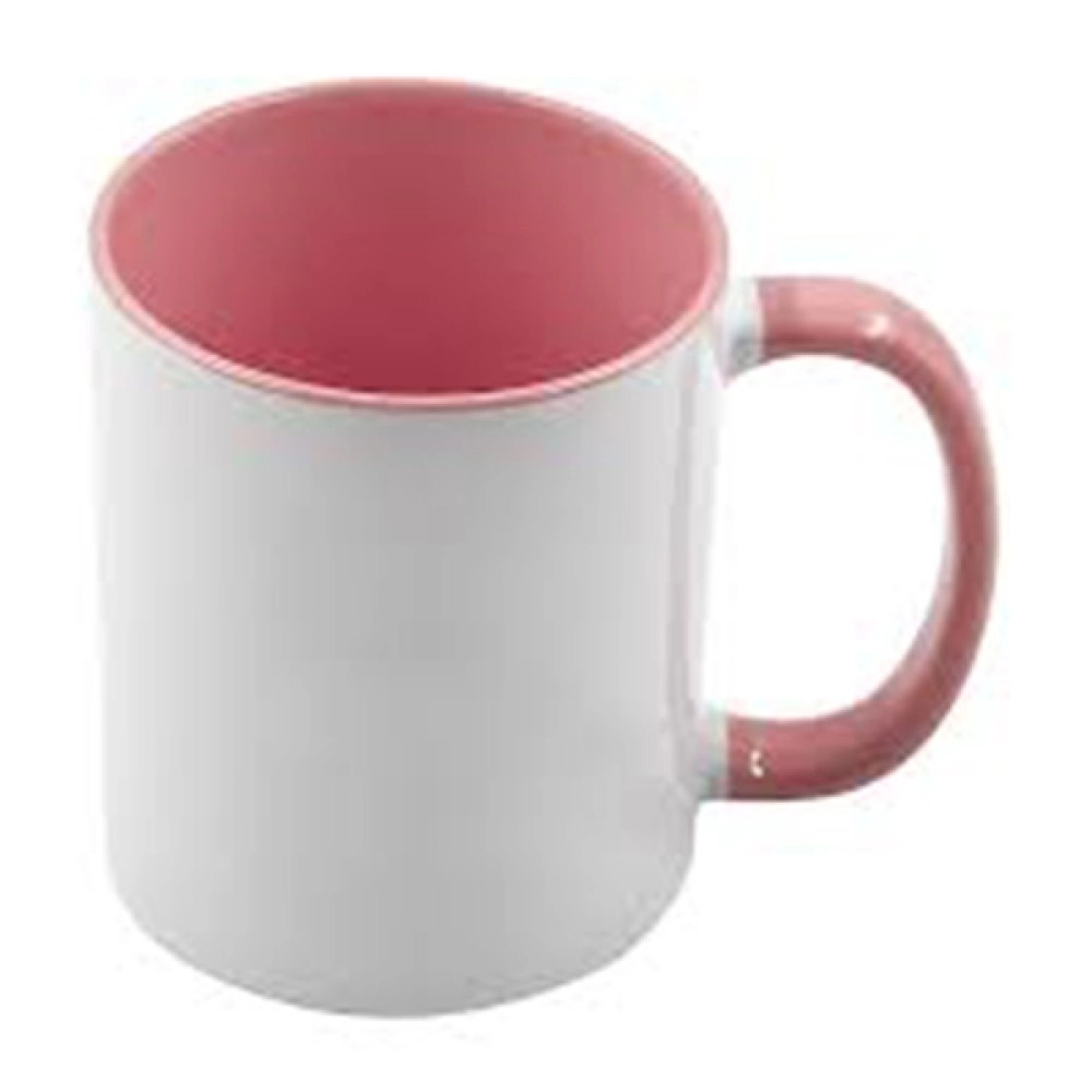 Inner & Handle Colour Mug pink Inner & Handle Colour Mug pink