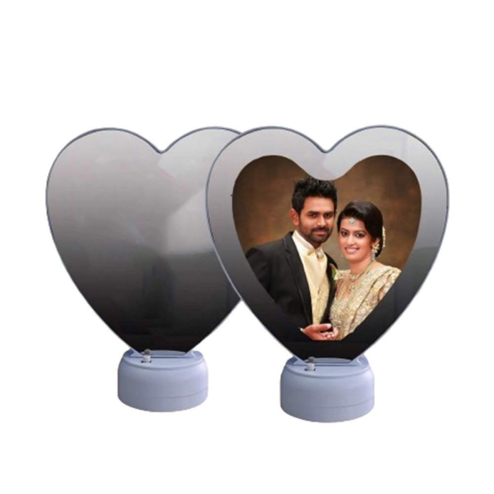 Heart Shape Sublimation Magic Mirror Frame