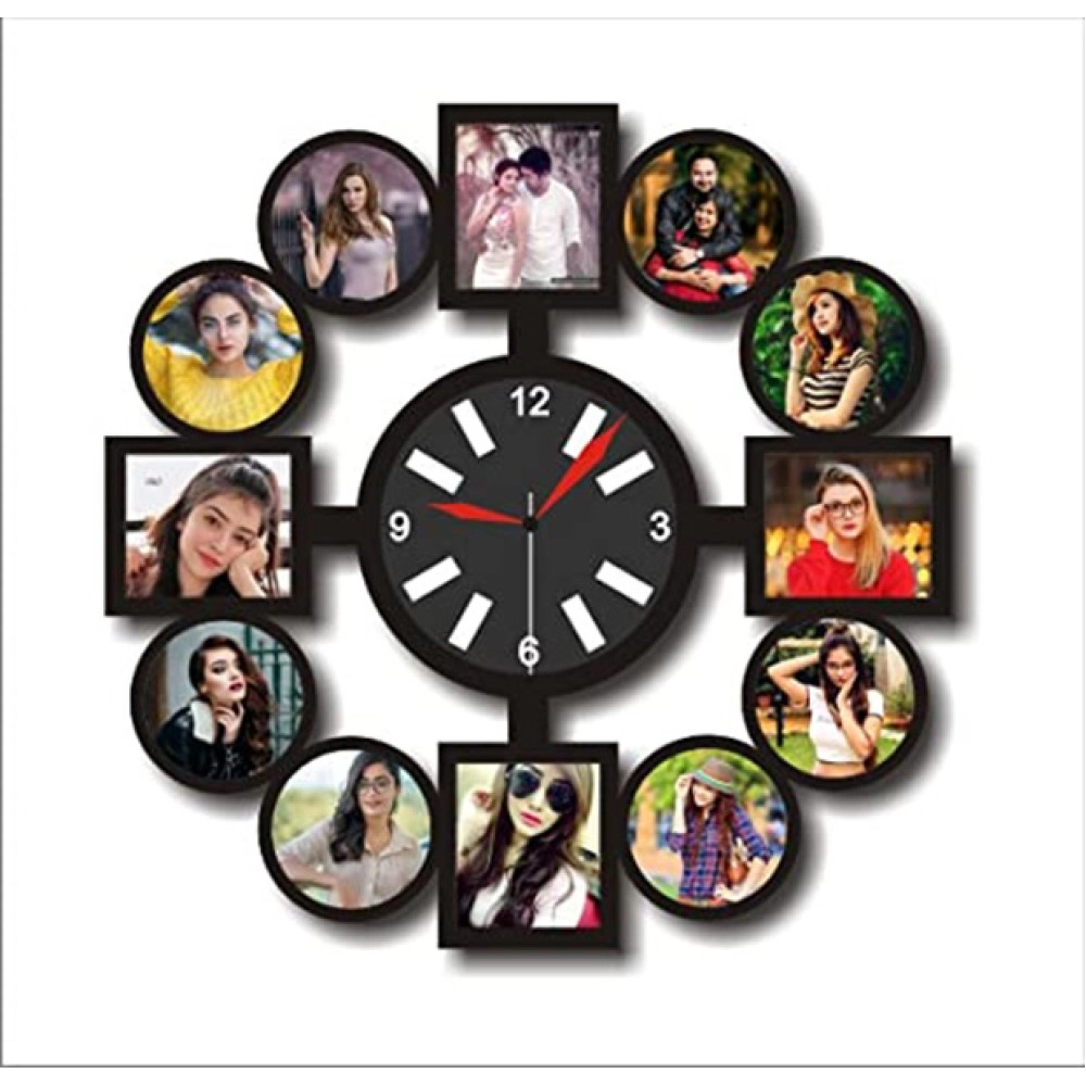 Personalized Wall Clock with Picture -01 Personalized Wall Clock with Picture -01
