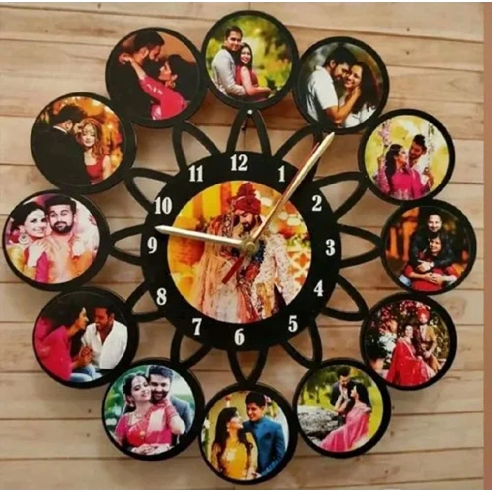 Personalized Wall Clock with Picture Personalized Wall Clock with Picture
