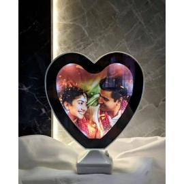 Heart Shape Sublimation Magic Mirror Frame