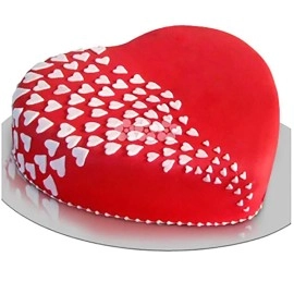 Heart Shape Parchment -Cake