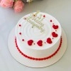 Small Red Heart Cake