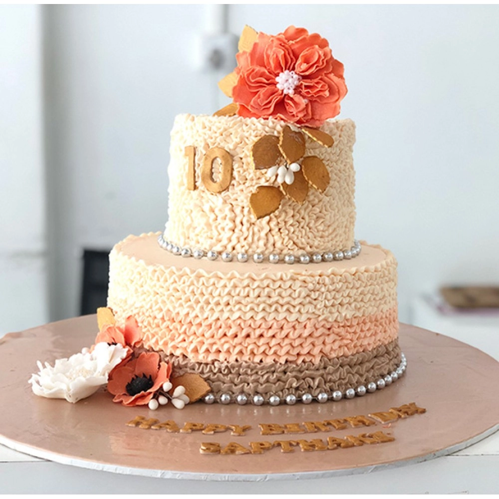 Two Tier Cake Two Tier Cake