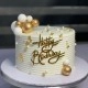 Golden Pearl Elegance Cake