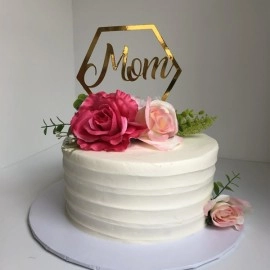 Cake With Mom Topper