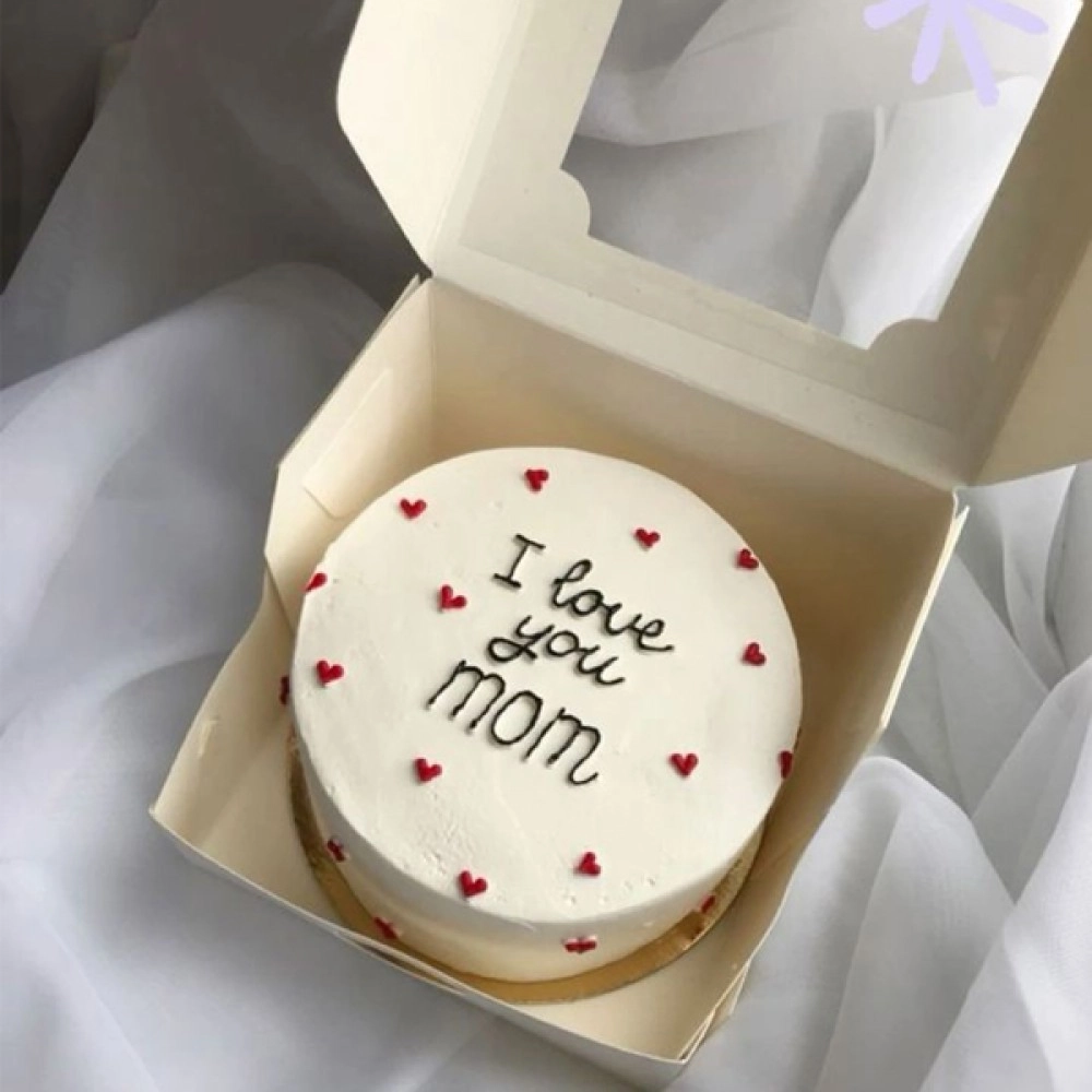I Love You Mom Mini Cake I Love You Mom Mini Cake