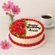Red Roses Cake