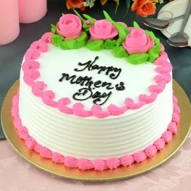 Happy Mothers Day Pink Cake