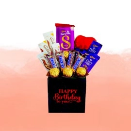 Happy birthday chocolate bouquet