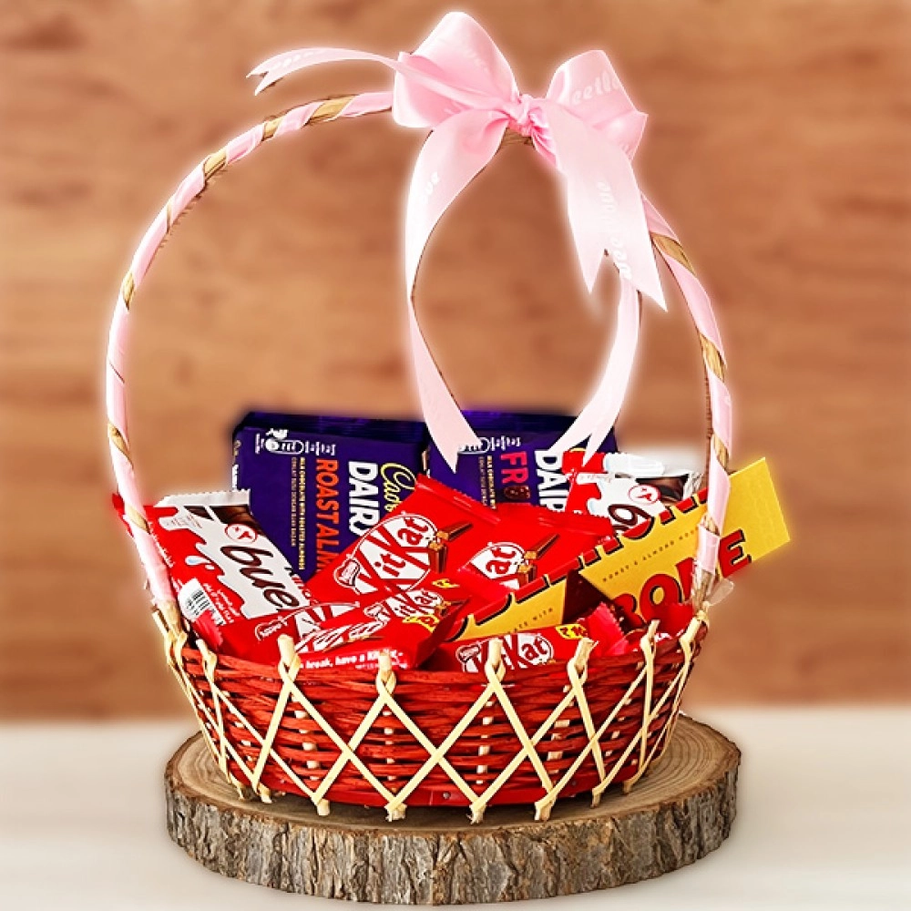 Chocolate Basket for celebrations Chocolate Basket for celebrations