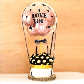 Transparent Love Balloon Delight