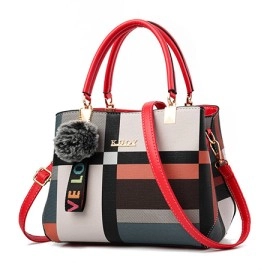 Elegant Red Luxury Handbag for Women