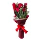 3 rose bouquet