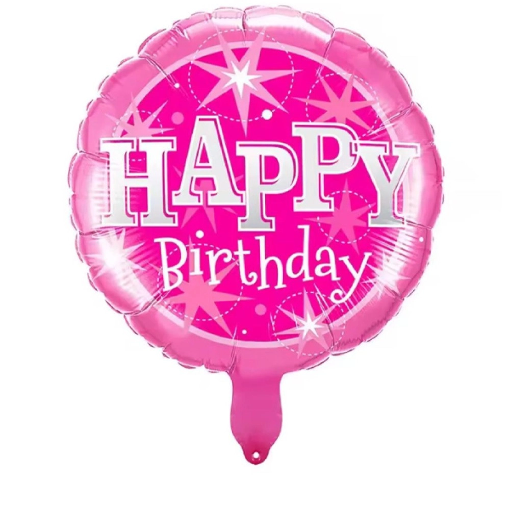 Happy Birthday Foil Balloon-4 Happy Birthday Foil Balloon-4