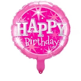Happy Birthday Foil Balloon-4