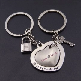 Cute Cartoon Doll Heart Keychain -A2-f-SP052