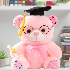 Graduation Pink Bear