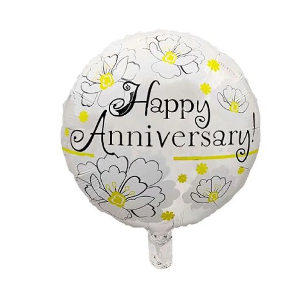 Happy Anniversary Foil Balloon Happy Anniversary Foil Balloon