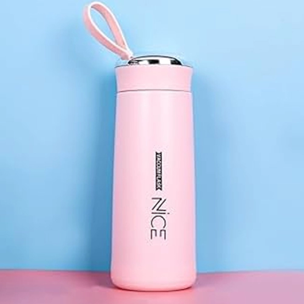 Glass Bottle Nice -Pink