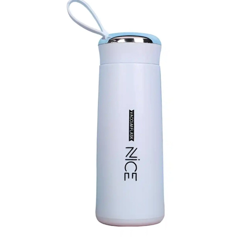 Glass Bottle Nice - Blue