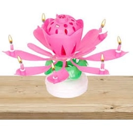 Lotus Music Candle