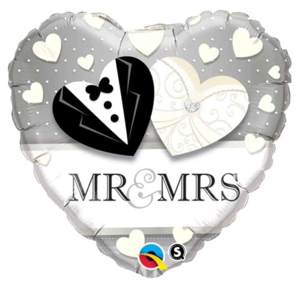 Mr & Mrs Foil Balloon Mr & Mrs Foil Balloon