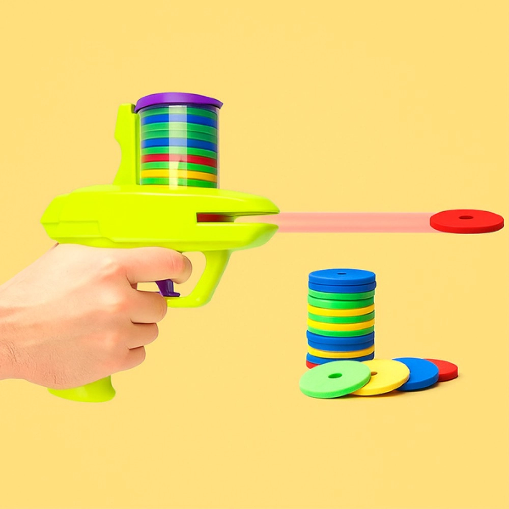 Flying Disc Shooting Launcher Flying Disc Shooting Launcher