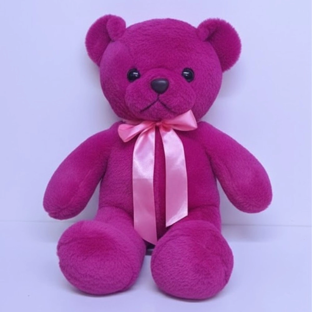 Cute Magenta Teddy Bear