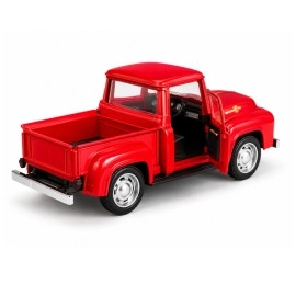 Classic Red Pickup Truck – 1:32 Die-Cast Model