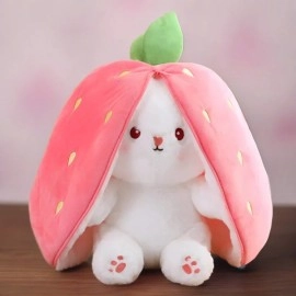 Strawberry Breathing Bunny