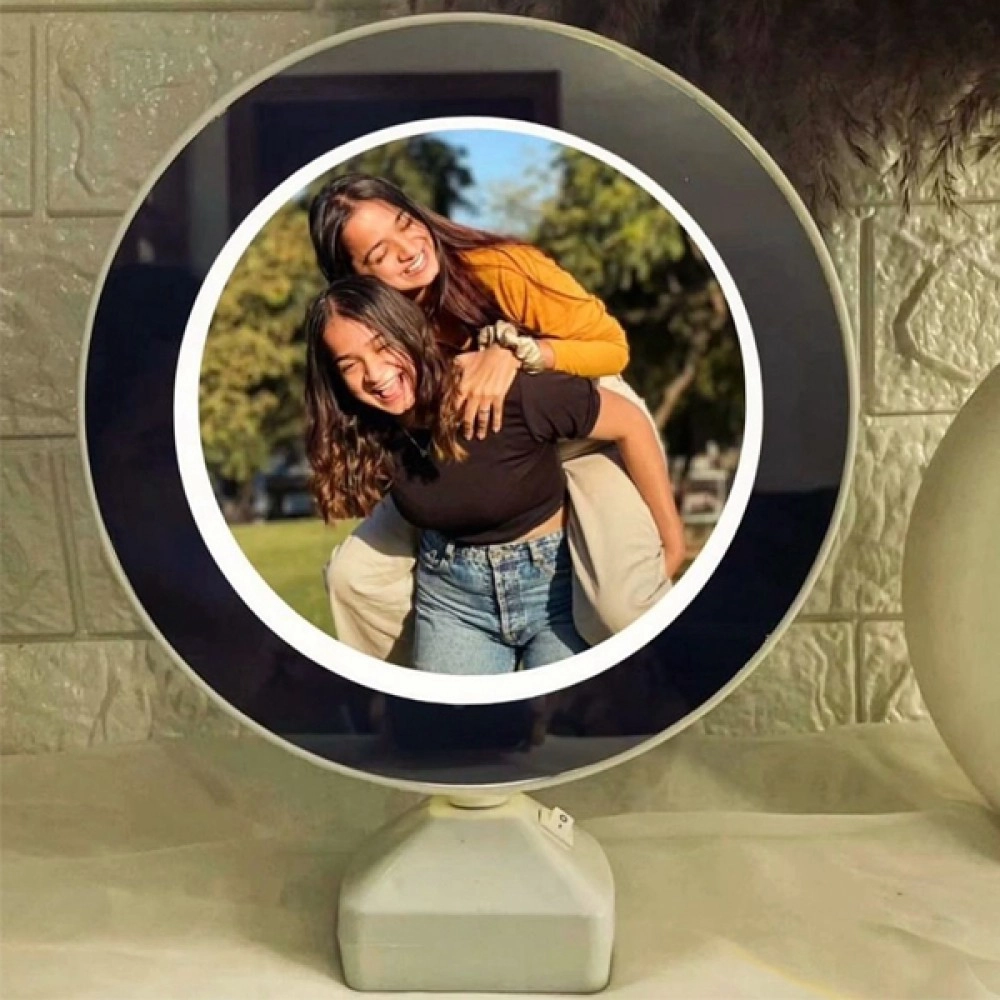 Round Shape Sublimation Magic Mirror Frame
