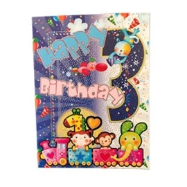 3rd Happy Birthday Card