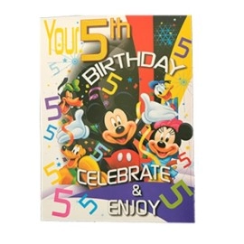 5th Birthday Card