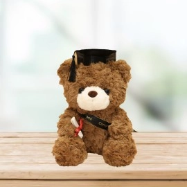 Graduation Teddy - Brown