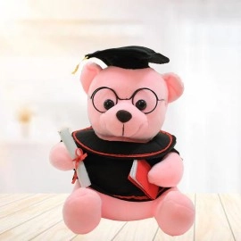 Cute Graduate Bear -pink