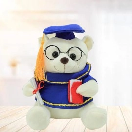 Cute Graduation Bear -Blue