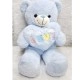 Love Teddy Bear  -Blue